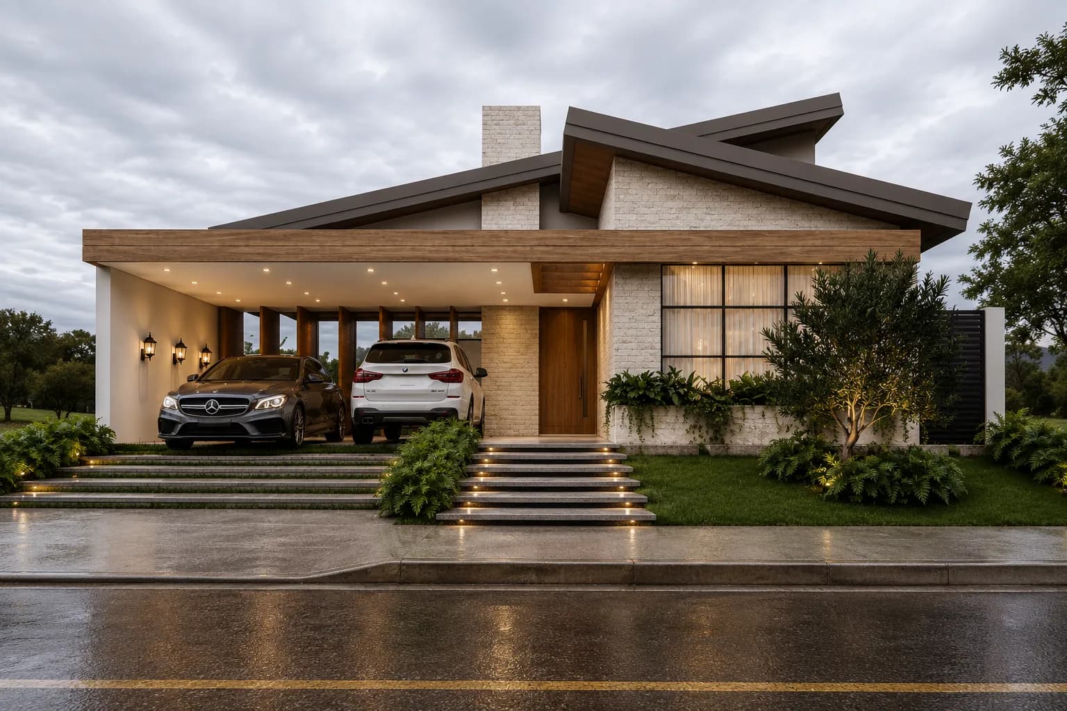 Fachada da Residência F&F